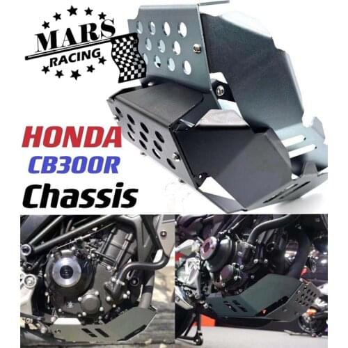 Motorcycle Chassis Expedition Skid Plate Engine Guard Chassis Protective Cover For HONDA CB300R CB 300R cb300r 2019 2020 2021