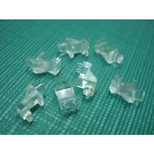 100PC Clear color 2.54MM-7.62MM LIGHT PIPE FOR 3MM Right angle Led Diode LED Tube Lampshade replace SLP3