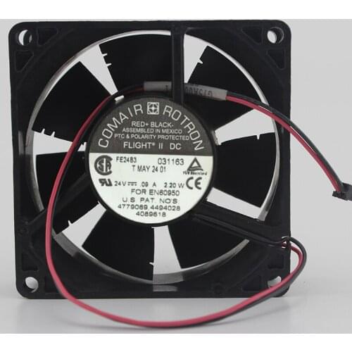 24V 0.09A 2.20W FE24B3 8025 8CM fan