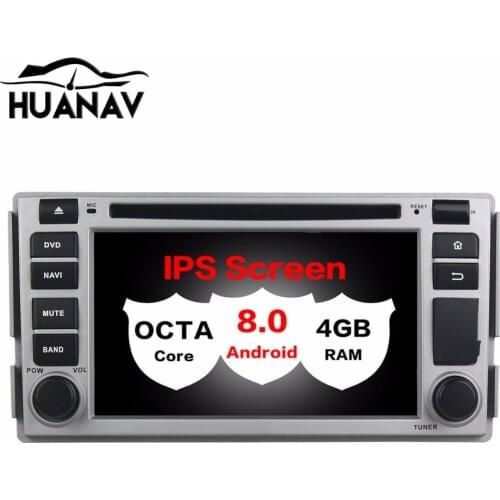 Car DVD Player GPS Navigation For Hyundai SANTA FE 2005 2 DIN RADIO Android 8.0 4GB RAM IPS Screen Wifi 4G GPS Navi