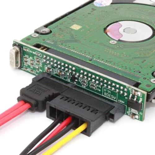 Cablecc 44Pin IDE Disk to SATA Female Converter Adapter PCBA for Laptop & 2.5" Hard Disk Drive