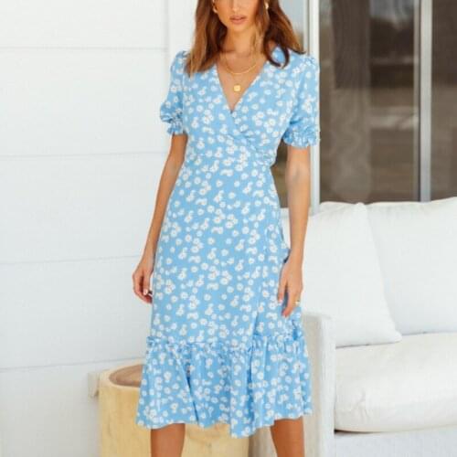 Летние шифоновые платья CRRIFLZ China At AliExpress