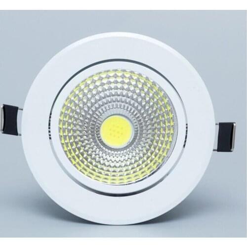 Dimmable LED Downlight COB Ceiling Spot Light 5 W 7 W 9 W 12 W AC85-265V Ceiling Recessed Lighting Interior Lighting