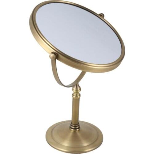 Double Sided Makeup Mirror 3X/5X/7X/10X Magnification Mirror 6 Inch/8 Inch Desktop Cosmetic Mirror for Home Bedroom Bathroom