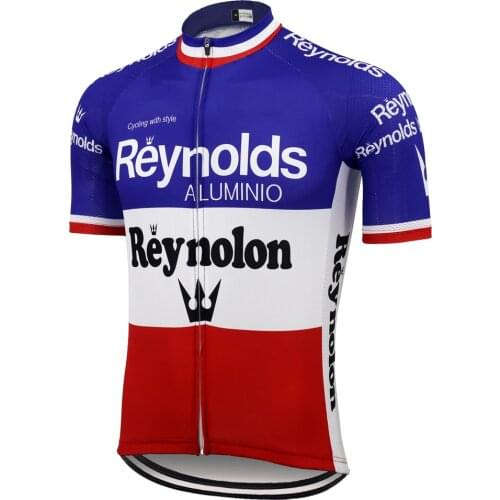 Retro Spain Team Men Cycling Jersey Short Sleeve MTB Racing Clothes Bike Wear Ciclismo Road Bicycle Tops