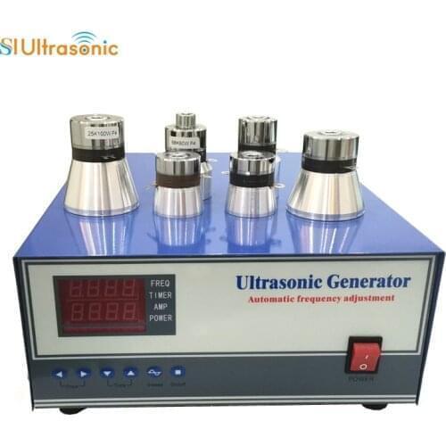 28K Ultrasonic Frequency Signal Generator 900w Pzt Generator For Transducer Cleaning