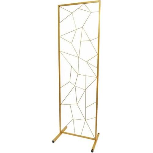 Geometric Lines wedding Backdrop Floor stand