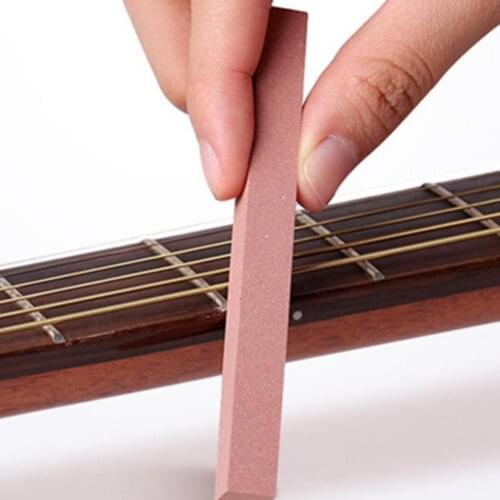 Guitar Pillow Fret File Sturdy Wear-resistant Frosted Stone Guitar Sanding Polishing Beam Guitar Repair Tool Guitar Supplies