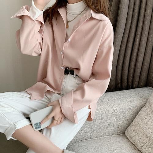 Женские рубашки оверсайз HKDV China At AliExpress