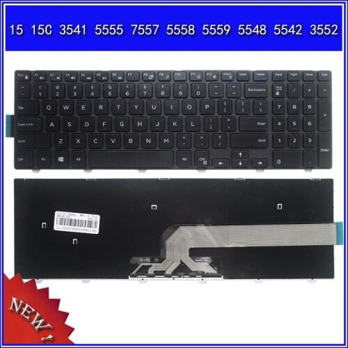 Laptop Keyboard for DELL 15 15C 3541 5555 7557 5558 5559 5548 5542 3552 Notebook Replace Keyboard