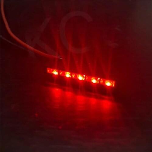  Lamp 32mm 62mm LED Taillight Brake Light for 1/10 RC Axial SCX10 II Wraith RR10 TRX4 D90 Tamiya