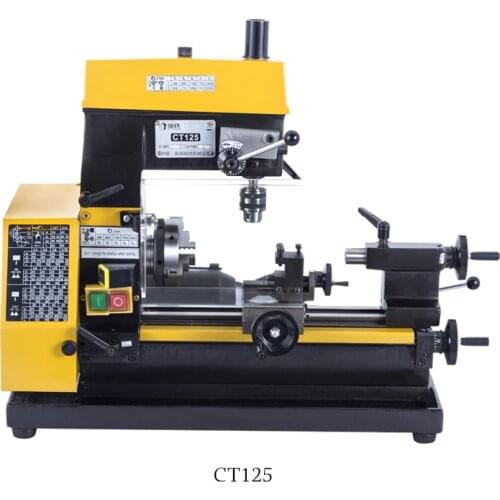 CT125 Mini Lathe, Drilling And Milling Machine, Mini Lathe, Clock, Watch, Machine Tool, Teaching Machine, Multi-function Machine