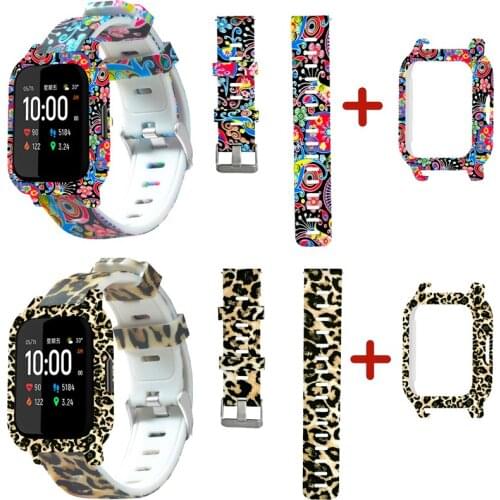 Strap for Haylou LS02 Watch Band for Xiaomi Haylou LS02 Case Cover Protector + Silicone Bracelet Accessories for Haylou LS02