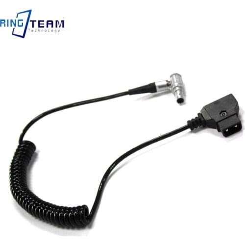D-TAP to Lemo 2pins Right Angled LEMO FGG.0B Power Cable for Teradek Bolt Pro 300 RX / ARRI / Monitors