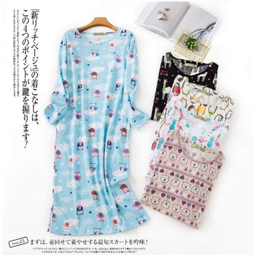 SOVELOSA Women's Nightgowns Made Of Cotton