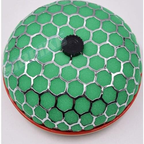 Racing Mushroom Head Air Filter Style Universal Air Filter Green Car High-flow Induction Air Filter
