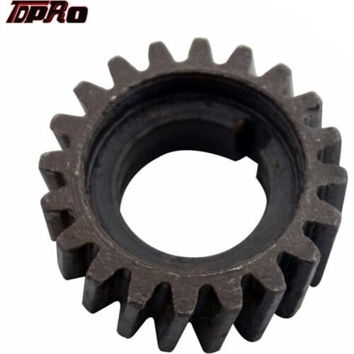 TDPRO New Black 20Teeths Wheel Gears Motorized Bicycle Bike Gear Box Bevel Pinion For 49cc 60cc 66cc 80cc 2-Stroke Engine Bikes