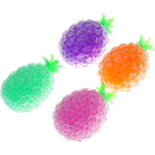 1Pcs Pineapple Fruit Jelly Water Squishy Cool Stuff Funny Things Pop it Fidget Stress Reliever Toys Adult Kids Novelty Gifts