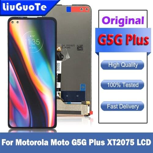 6.7" Original For Motorola Moto G 5G Plus XT2075 LCD Display Touch Screen Digitizer Assembly Replacement For Moto G 5G LCD
