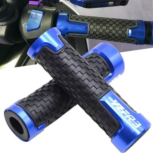 7/8'' 22mm New Motorcycle Anti-Skid scooter Handle Grips Bar Hand Bar grip Handlebar For Yamaha YZFR3 YZF-R3 2015 2016 2017