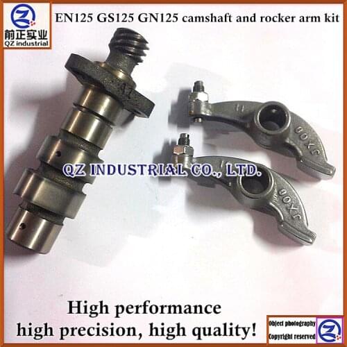 Free shipping high and original quality for SUZUKI motorcycle EN125 GS125 GN125 camshaft and rocker arm kit
