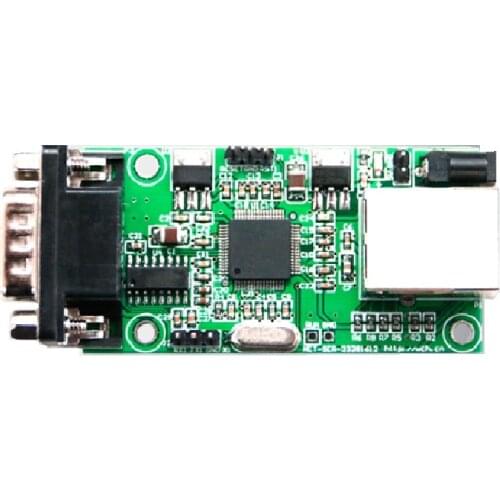CH9121 Net-to-232 Serial Port Module RS232 Ethernet Transparent Transmission 100m Serial Port Server