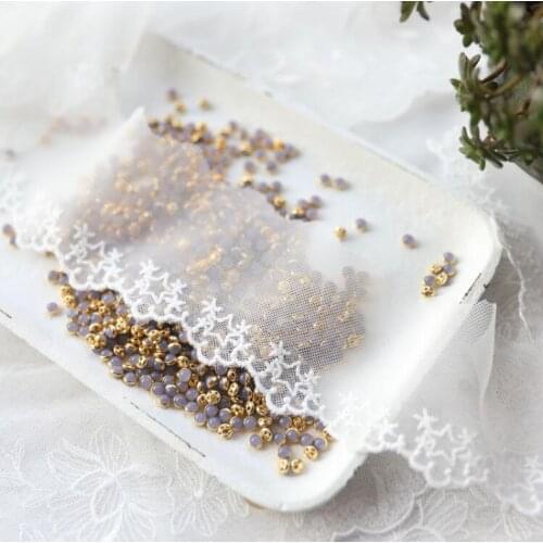 3 Meters/lot 6cm Width Milk Fiber White Star Floral Venise Lace Applique Sewing Trim Bridal Wedding Applique