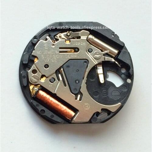Brand New Quartz Movement for VX12 VX12E Date at 3'/ 6' With Adjust Stem But Without Battery Watch Repair Parts Accessories