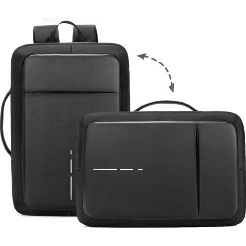 Anti thief USB Charging Men Backpacks for 15.6 inch Laptop Men Business Fashion Message Backpack Travel Bags Male Mochila