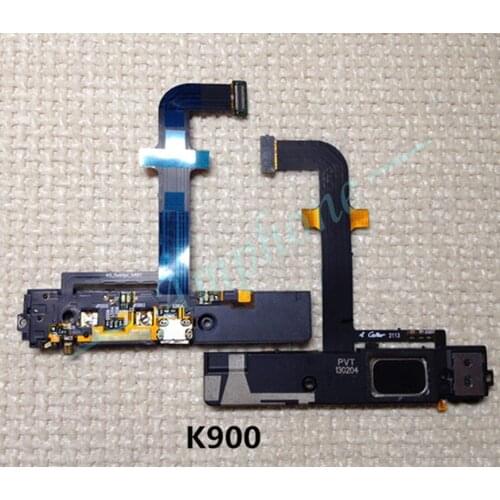 New Original For Lenovo K900 USB Charging Dock Connector + Microphone + Loudspeaker Buzzer Ribbon Module