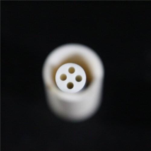 OD*ID=8*2mm / 4 bores insulators / good thermostability / insulation / ceramic tube