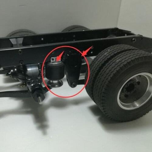 Tamiya truck upgrade parts airbag liftable suspension kits for 1/14 rc tamiya actors truck scania accessories R620 56323 MAN tgx