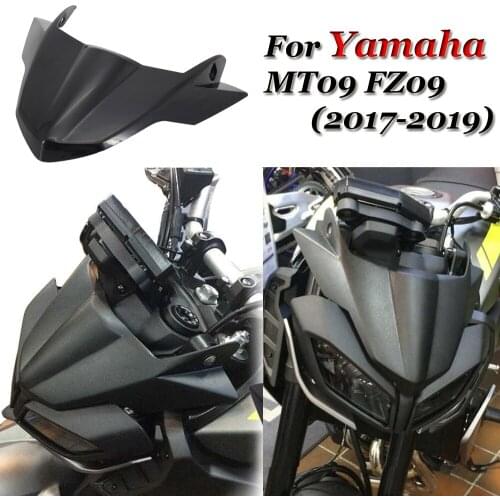 Front Nose Cone Fairing Wheel Fender Beak Extension Cover Extender Cowl for Yamaha MT09 FZ09 MT 09 FZ 09 MT-09 2017 2018 2019