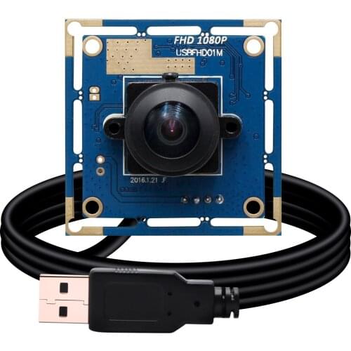 Webcam USB High Definition Camera Web Cam 1080P CMOS OV2710 180 degree fisheye lens Wide Angle USB Camera Module