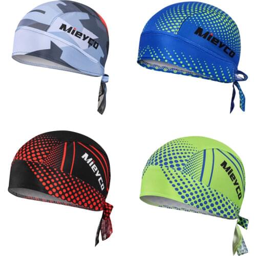 Mieyco Cycling Cap Quick Dry Bandana Ciclismo Head Scarf Cycling Hat MTB Bike Cap Mountain Bike Helmet Sweat Cap Pirate Hat