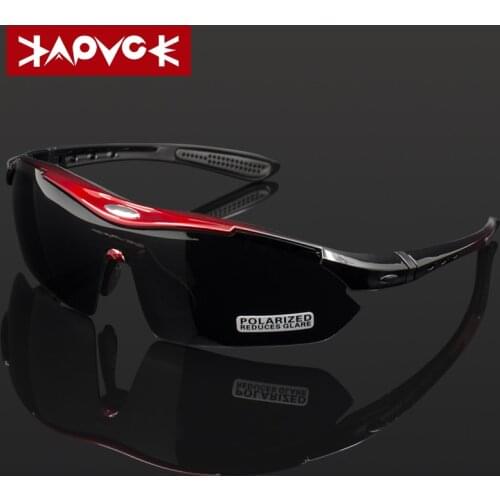 Kapvoe Cycling Glasses Mens Polarized Women Cycling Eyewear Sports Cycling Sunglasses MTB UV400 Cycling Goggles Bike Glasses
