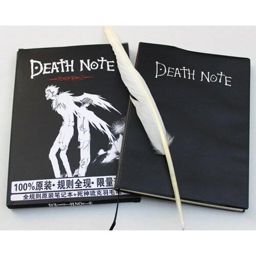 Cartoon Death Note Plan Anime Cool Role Playing Big Dead Note Writing Journal Notebook Diary Office stationery notebook