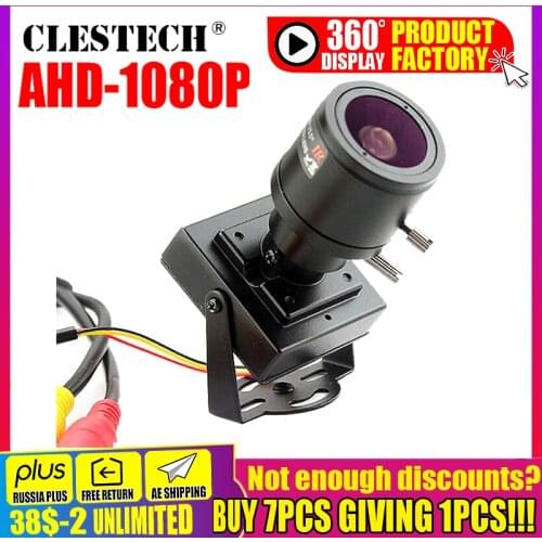2.8mm-12mm Zoom Focusing Full AHD CCTV Mini Camera 720P/960P/1920*1080P HD Digital 2.0MP Small micro metal Surveillance Vidicon
