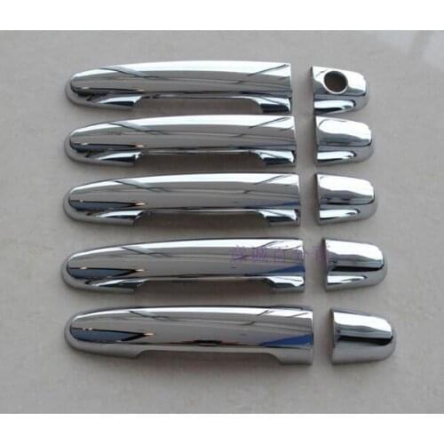 2006-2012 For toyota Rav4 RAV 4 Side Door Handle Cover Trim Decor ABS Chrome 10pcs
