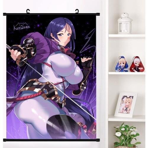 Anime Fate/Grand Order Minamoto no Yorimitsu Wall Scroll Mural Poster Wall Hanging Poster Otaku Art Home Decoration dropshipping
