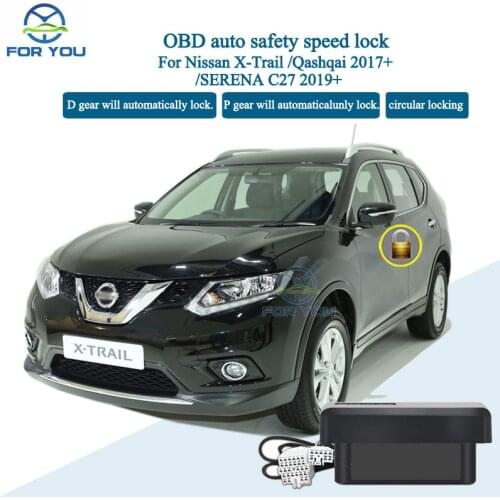 FORYOU Car Auto OBD Plug And Play Speed Lock Unlock Device For Nissan X-Trail /Qashqai 2017+ /SERENA C27 2019
