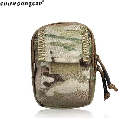 Emersongear Tactical Waist Bag MOLLE Small Pouch Detective Military Army Hunting Cycling Airsoft Purposed Utility EDC Pouch