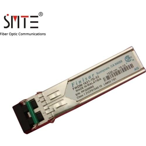 Finisar FWDM-1621-7D-53 2.5G 1530nm 80KM Gigabit Single-Mode Fiber Optical Module Transceiver