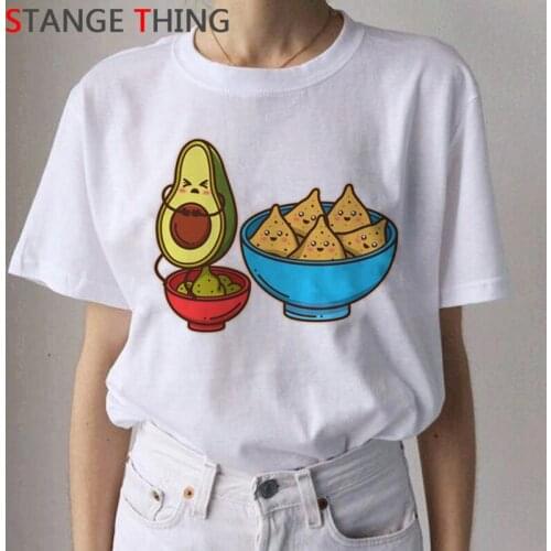 Avocado t shirt top tees women streetwear casual japanese harajuku aesthetic t-shirt top tees harajuku plus size