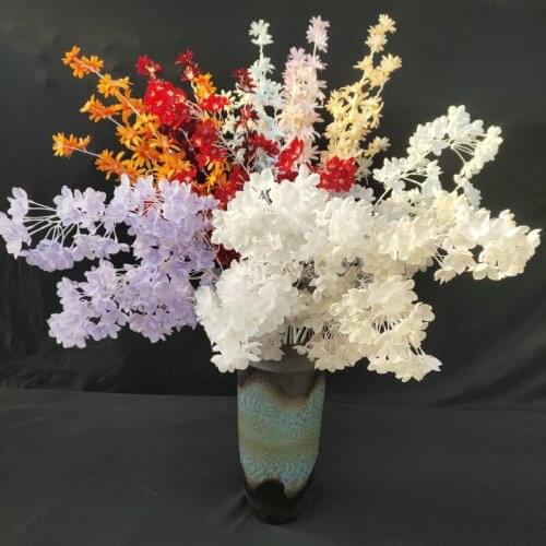 Artificial Silk Cherry Blossom Branch Flowers High Quality Fake Flower for Wedding Party Christmas Home Decoration 180pcs flower