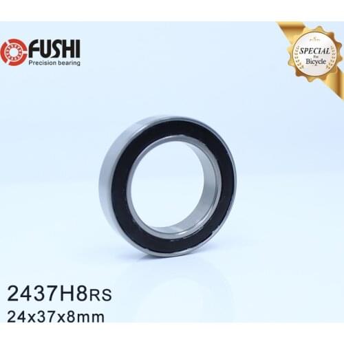 MR2437H8-2RS Bearing 24*37*8 mm ( 1 PC ) ABEC-3 MR 24378 RS Bicycle BB Bracket Bottom 24 37 8 Balls Bearings