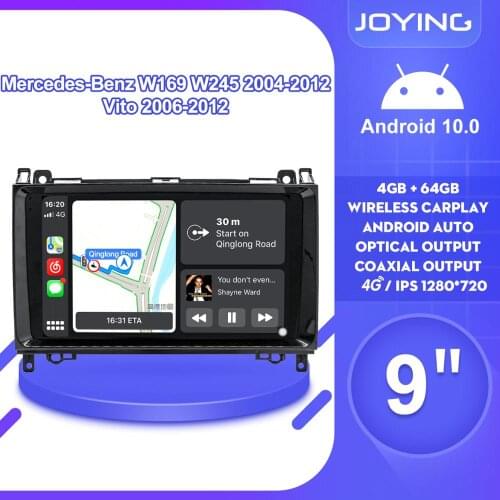 9"Radio 2 din Auto Android 10 Head Unit GPS Multimedia Player Carplay 4G For Benz Sprinter W169 W245 W906 Viano Vito W639 B200