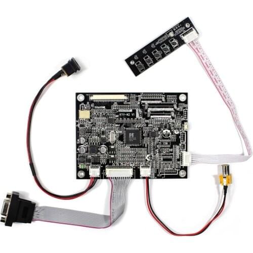 VGA+AV LCD Controller Board For 10.4inch 800x600 A104SN03-V1 LSA40AT9001 LCD Screen