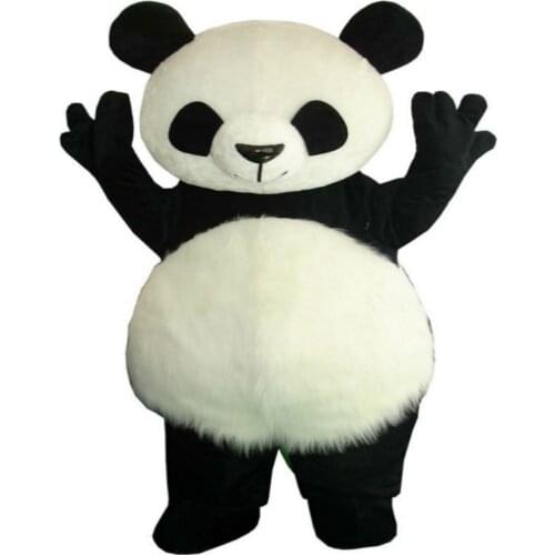 Wholesale Halloween China Panda Mascot Costume Christmas Cosplay Party Game Interesting Cartoon Character Clothes Free Shipping