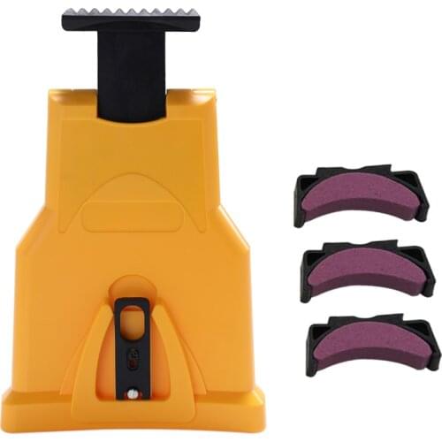 Professional Woodworking Chainsaw Teeth Sharpener Grinding Chain With 3pcs Additional Whetstone Stone Grinder Sharpening Tools
